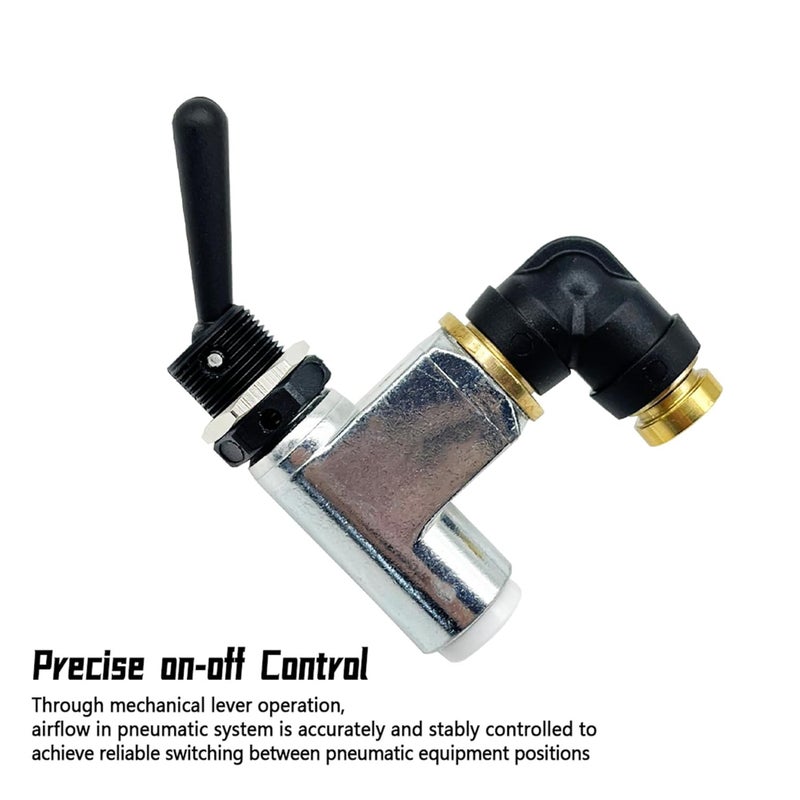 SIDMILE BA14500 Air Toggle Switch Pneumatic Control Valve Fit for Peterbilt Truck - Image 5